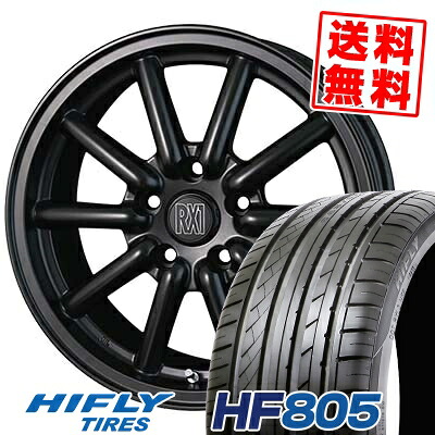 225/50R16 92V XL HIFLY ハイフライ HF805 エイチエフ ハチマルゴ Fenice RX1 フェニーチェ RX1 サマータイヤホイール4本セット【取付対象】|タイヤプライス館