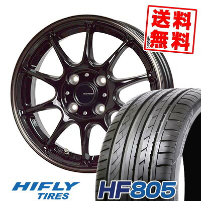 195/45R15 82V XL ハイフライ HF805 G-SPEED P-07 サマータイヤホイール4本セット 【取付対象】 43,740円