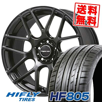 255/35R20 97W XL ハイフライ HF805 HYPERION CVM サマータイヤホイール4本セット 【取付対象】