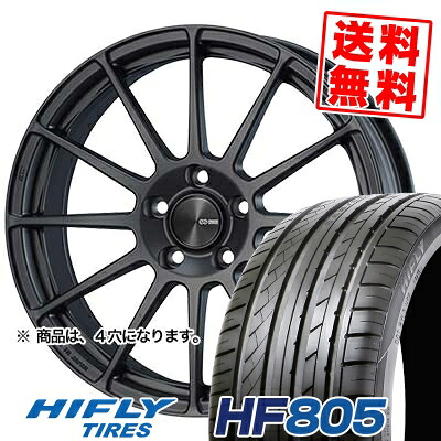 195/45R15 82V XL ハイフライ HF805 ENKEI PF03 サマータイヤホイール4本セット 【取付対象】|タイヤプライス館