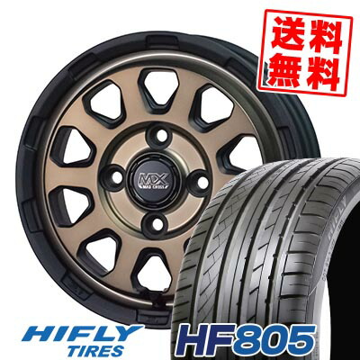 165/50R15 72V ハイフライ HF805 MAD CROSS RANGER サマータイヤホイール4本セット 【取付対象】