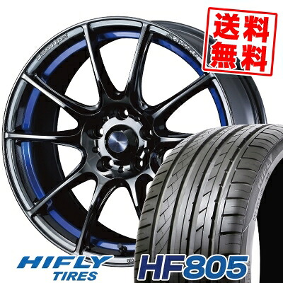235/45R17 97W XL ハイフライ HF805 WedsSport SA-25R サマータイヤホイール4本セット 【取付対象】|タイヤプライス館