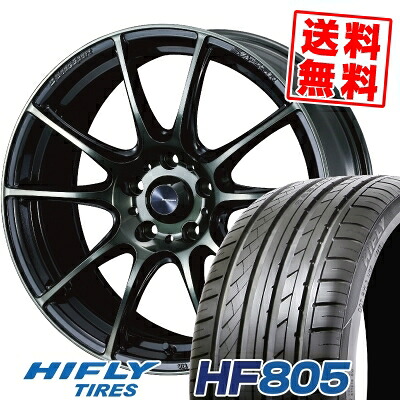 245/40R18 97W XL ハイフライ HF805 WedsSport SA-25R サマータイヤホイール4本セット 【取付対象】｜タイヤプライス館