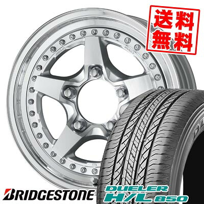 215/70R16 100H ブリヂストン DUELER H/L 850 WORK CRAG GALVATRE2 サマータイヤホイール4本セット 【取付対象】|タイヤプライス館