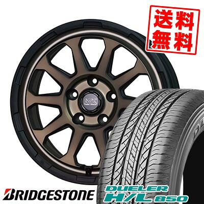 215/70R16 100H BRIDGESTONE ブリヂストン DUELER H/L 850 MAD CROSS RANGER マッドクロス レンジャー サマータイヤホイール4本セット 【取付対象】