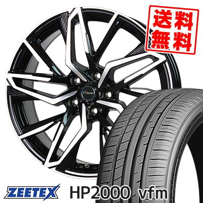 215/35R18 84Y XL ジーテックス HP2000vfm Chronus CH-112 サマータイヤホイール4本セット 【取付対象】