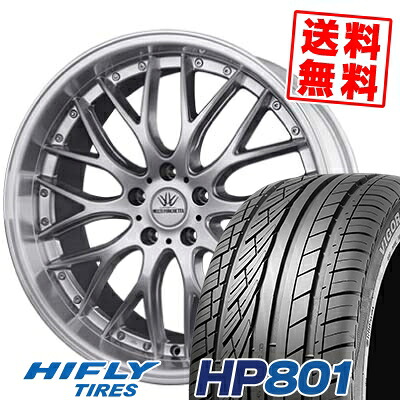 255/45R20 105V XL ハイフライ HP801 BADX LOXARNY MULTIFORCHETTA サマータイヤホイール4本セット 【取付対象】