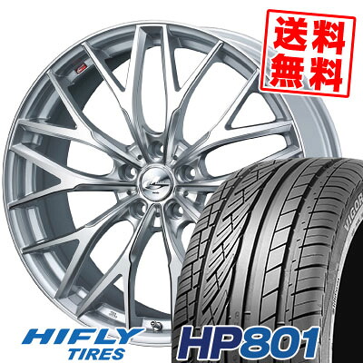 225/55R18 98V ハイフライ HP801 weds LEONIS MX サマータイヤホイール4本セット 【取付対象】|タイヤプライス館