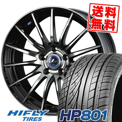 235/60R18 107V XL ハイフライ HP801 weds LEONIS NAVIA 05 サマータイヤホイール4本セット 【取付対象】|タイヤプライス館