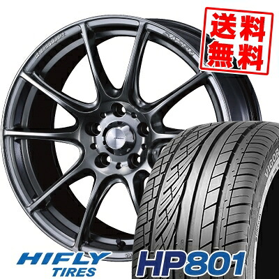 235/60R18 107V XL ハイフライ HP801 WedsSport SA-25R サマータイヤホイール4本セット 【取付対象】|タイヤプライス館