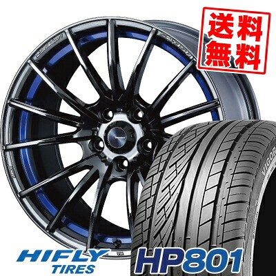 215/55R18 99V XL ハイフライ HP801 WedsSport SA-35R サマータイヤホイール4本セット 【取付対象】|タイヤプライス館