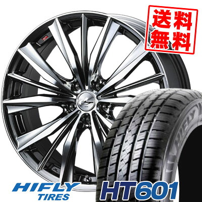 225/60R17 99H ハイフライ HT601 weds LEONIS VX サマータイヤホイール4本セット 【取付対象】｜タイヤプライス館