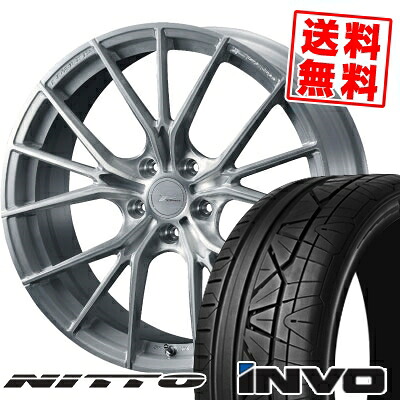 245/40R20 99W ニットー INVO WEDS F ZERO FZ-1 サマータイヤホイール4本セット 【取付対象】