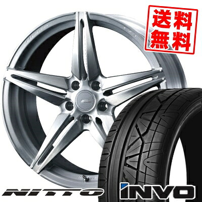 245/40R19 98W ニットー INVO WEDS F ZERO FZ-3 サマータイヤホイール4本セット 【取付対象】｜タイヤプライス館