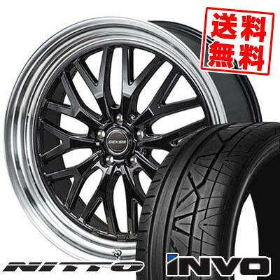 255/40R19 100Y ニットー INVO GEXSIS GM210 サマータイヤホイール4本セット 【取付対象】|タイヤプライス館