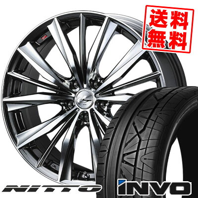 245/40R20 99W ニットー INVO weds LEONIS VX サマータイヤホイール4本セット 【取付対象】