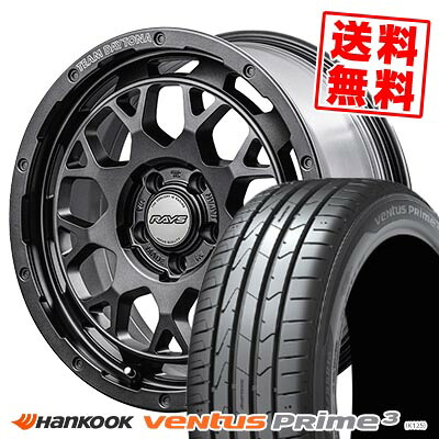 205/55R16 91W ハンコック Ventus Prime3 K125 TEAM DAYTONA M9+ SPEC M サマータイヤホイール4本セット 【取付対象】｜タイヤプライス館 109,395円