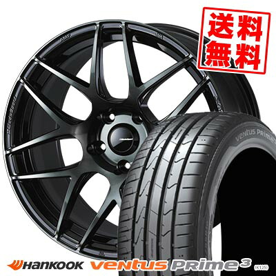 215/50R17 95V XL HANKOOK ハンコック ventus Prime3 WedsSport SA-27R ウェッズスポーツ SA-27R サマータイヤホイール4本セット 【取付対象】｜タイヤプライス館