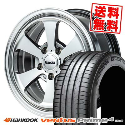 195/60R16 89V ハンコック Ventus Prime4 K135 Garcia Dallas6 サマータイヤホイール4本セット 【取付対象】｜タイヤプライス館