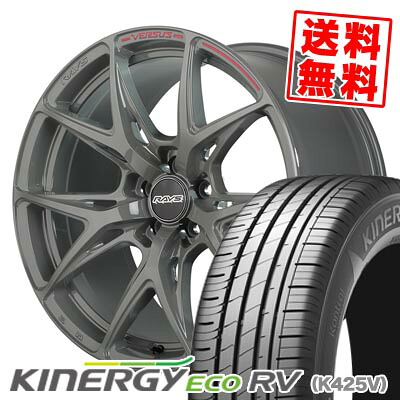 235/50R18 101W XL ハンコック KINERGY ECO RV RAYS VERSUS CRAFT COLLECTION VV21S サマータイヤホイール4本セット 【取付対象】｜タイヤプライス館