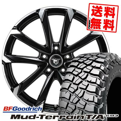 225/75R16 115/112Q BFGoodrich BFグッドリッチ Mud-Terrain T/A KM3 JP STYLE MJ-V ジェイピースタイル MJ-V サマータイヤホイール4本セット 【取付対象】
