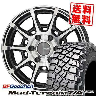 245/65R17 111/108Q BFGoodrich BFグッドリッチ Mud-Terrain T/A KM3 GALERNA REFINO ガレルナ レフィーノ サマータイヤホイール4本セット 【取付対象】