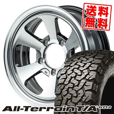 215/70R16 100/97R RWL BFグッドリッチ All-Terrain T/A KO2 Garcia Dallas6 サマータイヤホイール4本セット 【取付対象】｜タイヤプライス館