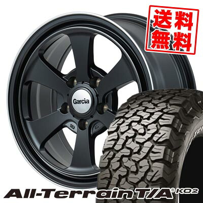 215/70R16 100/97R RWL BFグッドリッチ All-Terrain T/A KO2 Garcia Dallas6 サマータイヤホイール4本セット 【取付対象】｜タイヤプライス館