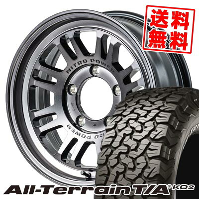 215/70R16 100/97R RWL BFグッドリッチ All-Terrain T/A KO2 NITROPOWER M16 ASSAULT サマータイヤホイール4本セット 【取付対象】|タイヤプライス館