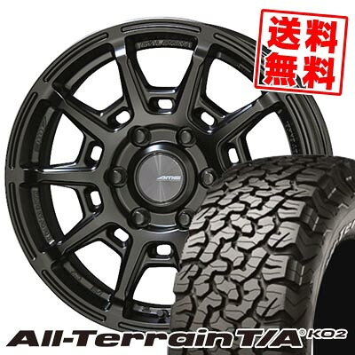305/70R16 124/121R BFGoodrich BFグッドリッチ All-Terrain T/A KO2 GALERNA REFINO ガレルナ レフィーノ サマータイヤホイール4本セット 【取付対象】 132,500円