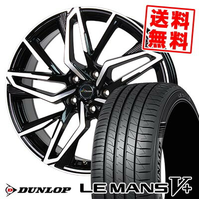 255/40R18 99W XL ダンロップ LE MANS V+(5+)LM5 Plus Chronus CH-112 サマータイヤホイール4本セット 【取付対象】