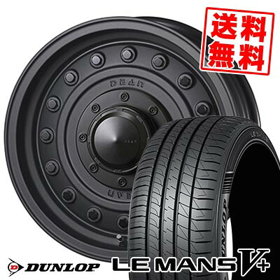 205/60R16 92H DUNLOP ダンロップ LE MANS V+(5+)LM5 Plus DEAN COLORADO ディーン コロラド サマータイヤホイール4本セット 【取付対象】