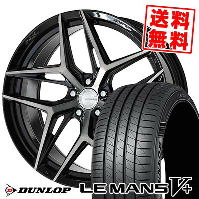 245/45R19 98W DUNLOP ダンロップ LE MANS V+(5+)LM5 Plus WORK GNOSIS IS205 ワーク グノーシス IS205 サマータイヤホイール4本セット 【取付対象】