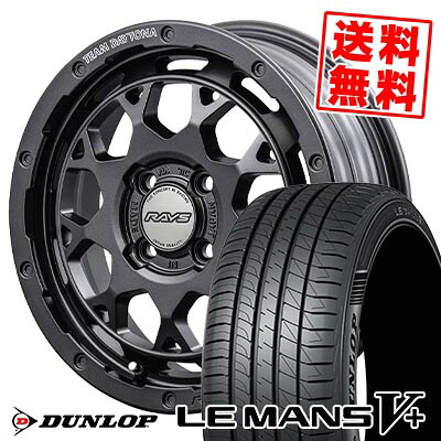 165/60R15 77H ダンロップ LE MANS V+(5+)LM5 Plus TEAM DAYTONA M9+ SPEC M サマータイヤホイール4本セット 【取付対象】|タイヤプライス館