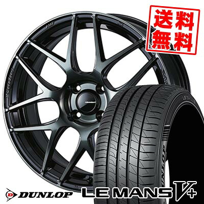 195/50R16 84V DUNLOP ダンロップ LE MANS V+(5+)LM5 Plus WedsSport SA-27R ウェッズスポーツ SA-27R サマータイヤホイール4本セット 【取付対象】 87,175円