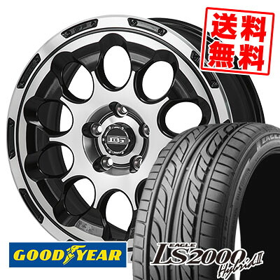 235/50R17 96V Goodyear グッドイヤー LS2000 Hybrid2 LS2000 ハイブリット2 BOTTOM GARCIA CHRONO ボトムガルシア クロノ サマータイヤホイール4本セット|タイヤプライス館