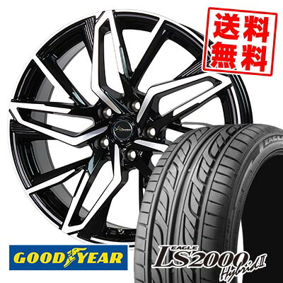 255/35R20 93W Goodyear グッドイヤー LS2000 Hybrid2 Chronus CH-112 クロノス CH-112 サマータイヤホイール4本セット 【取付対象】