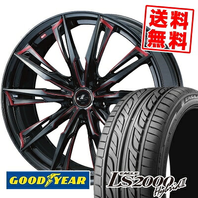 255/35R20 93W Goodyear グッドイヤー LS2000 Hybrid2 LS2000 ハイブリット2 WEDS LEONIS GX ウェッズ レオニス GX サマータイヤホイール4本セット|タイヤプライス館