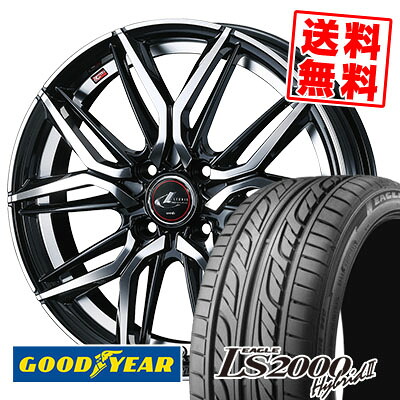 195/40R17 81W XL Goodyear グッドイヤー LS2000 Hybrid2 LS2000 ハイブリット2 LEONIS LM レオニス LM サマータイヤホイール4本セット 90,255円