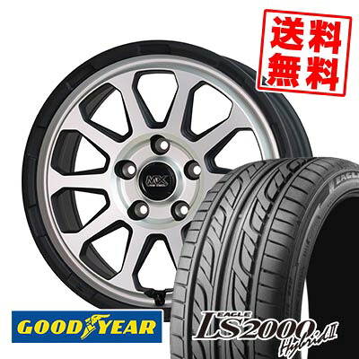 235/50R17 96V Goodyear グッドイヤー LS2000 Hybrid2 MAD CROSS RANGER マッドクロス レンジャー サマータイヤホイール4本セット 【取付対象】