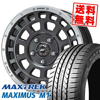 205/60R16 92H マックストレック MAXIMUS M1 CRAG T-GRABIC サマータイヤホイール4本セット 【取付対象】｜タイヤプライス館