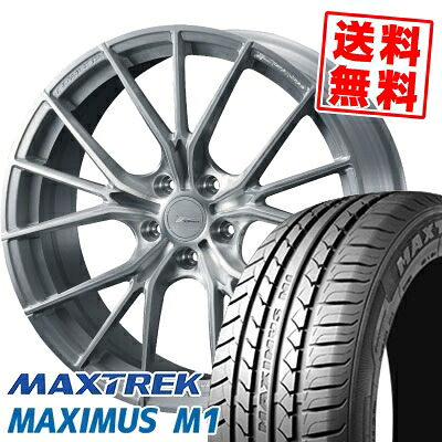 245/40R18 97W XL マックストレック MAXIMUS M1 WEDS F ZERO FZ-1 サマータイヤホイール4本セット 【取付対象】｜タイヤプライス館