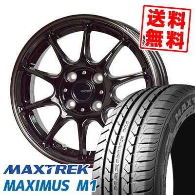 215/40R17 87W XL マックストレック MAXIMUS M1 G-SPEED P-07 サマータイヤホイール4本セット 【取付対象】|タイヤプライス館