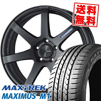 245/35R19 93W XL マックストレック MAXIMUS M1 ENKEI PerformanceLine PF-07 サマータイヤホイール4本セット 【取付対象】｜タイヤプライス館