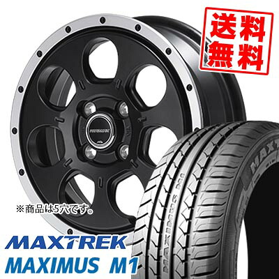 195/60R16 89H マックストレック MAXIMUS M1 ROADMAX W0-7 サマータイヤホイール4本セット 【取付対象】｜タイヤプライス館