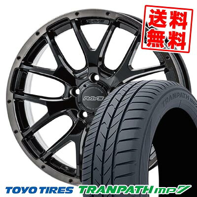 225/55R18 98V トーヨータイヤ TRANPATH mp7 HOMURA 2&times;7FA BLACK CLEAR EDITION サマータイヤホイール4本セット 【取付対象】｜タイヤプライス館