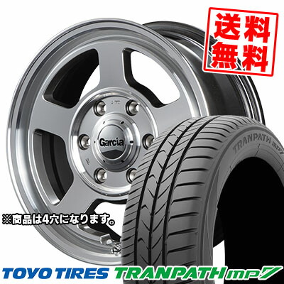 165/60R15 77H トーヨー タイヤ TRANPATH mp7 Garcia Chicago5 サマータイヤホイール4本セット 【取付対象】|タイヤプライス館