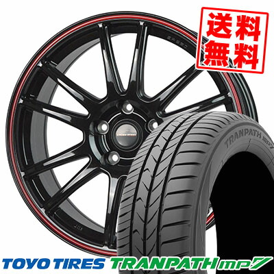 215/50R17 95V トーヨー タイヤ TRANPATH mp7 CROSS SPEED HYPER EDITION CR6 サマータイヤホイール4本セット 【取付対象】