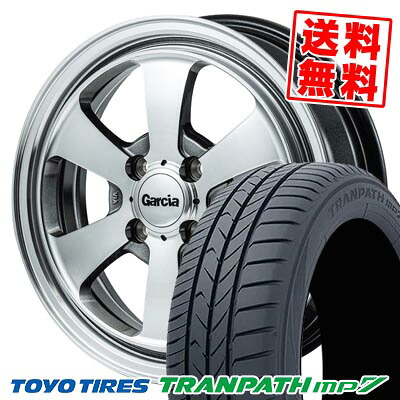 165/60R15 77H トーヨー タイヤ TRANPATH mp7 Garcia Dallas6 サマータイヤホイール4本セット 【取付対象】｜タイヤプライス館 74,305円