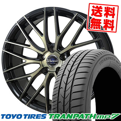 215/55R17 94V トーヨー タイヤ TRANPATH mp7 Warwic Empress Mesh サマータイヤホイール4本セット 【取付対象】|タイヤプライス館